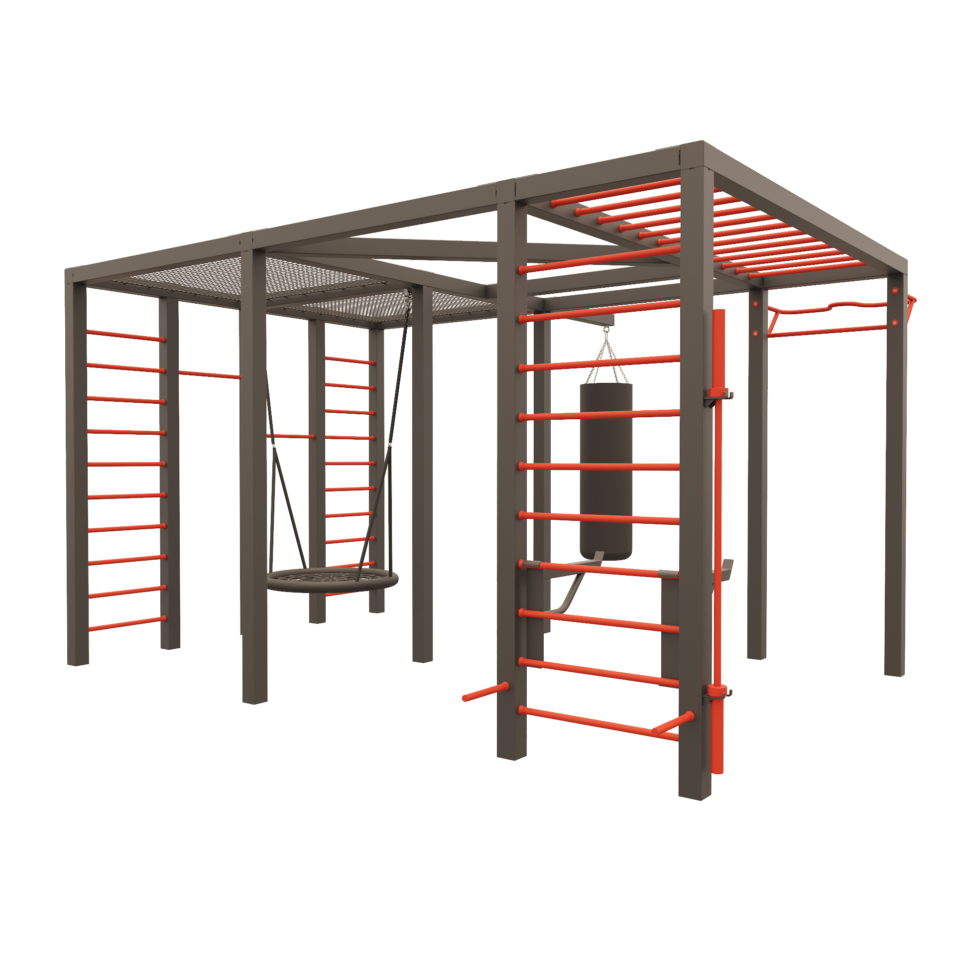 Воркаут-комплекс "Премиум" для площадки