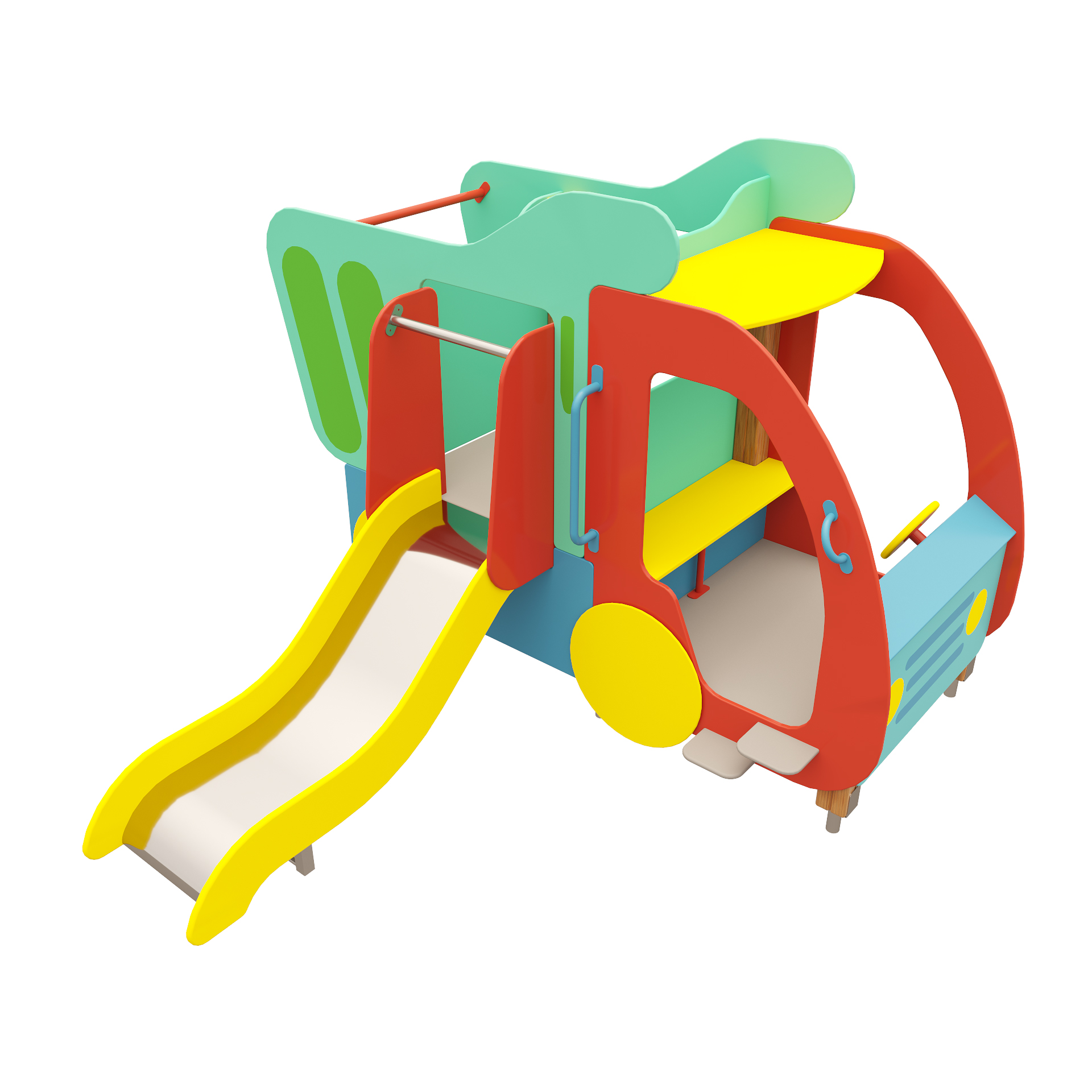 Игровой комплекс "Машинка с горкой 2" маф